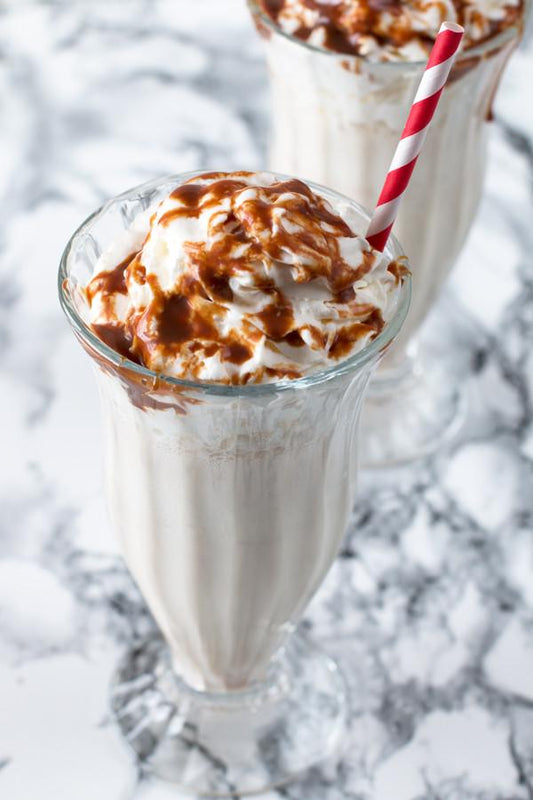 Bourbon Caramel Milkshake