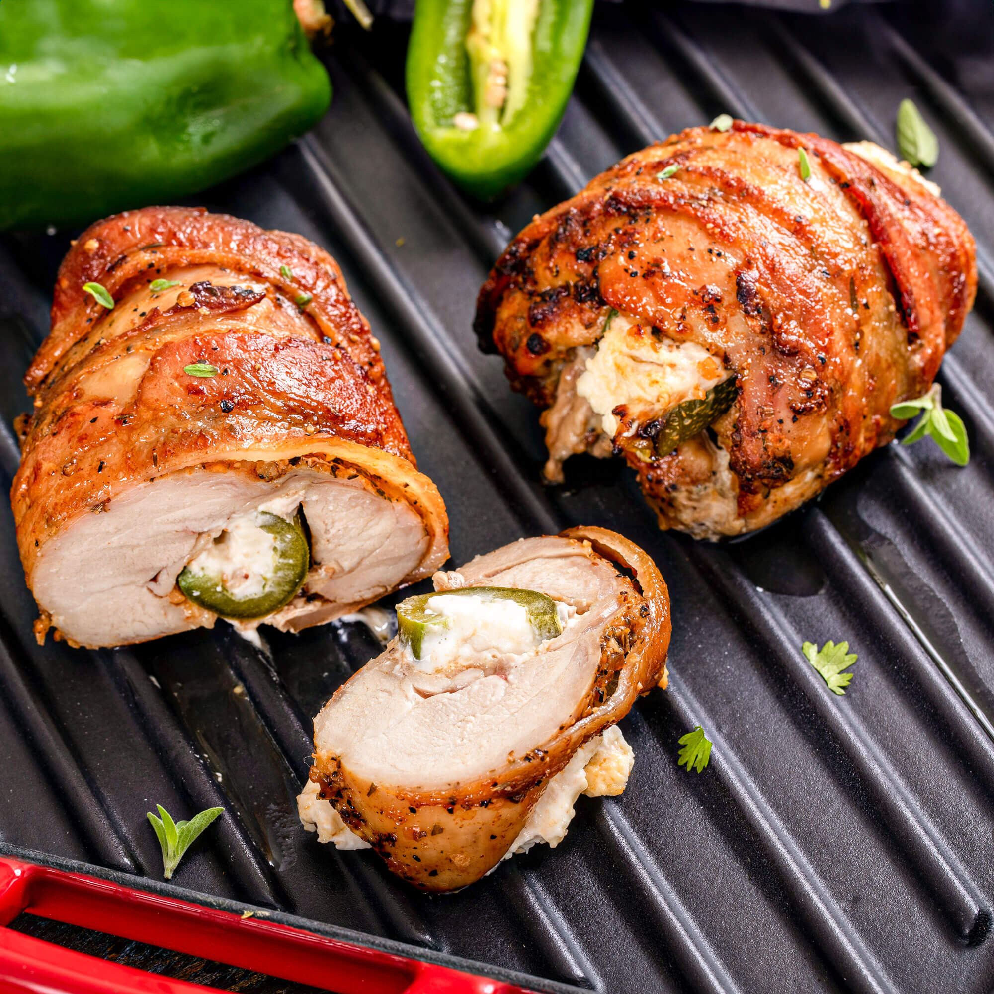 *Limited Drop* Bacon Wrapped Stuffed Chicken Breasts Pig of the