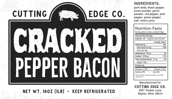 Cracked pepper bacon gluten free