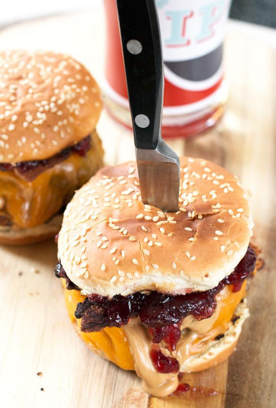 Bacon PBJ Burger