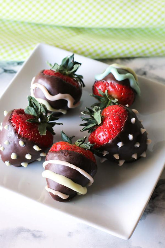 Chocolate Covered Strawberry Eggs