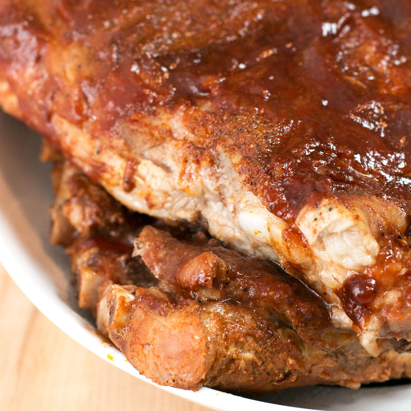 Crockpot Memphis Style BBQ Ribs