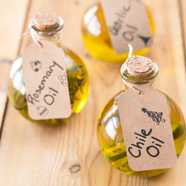 Gift This! Infused Olive Oils - Garlic, Rosemary & Chili Oils