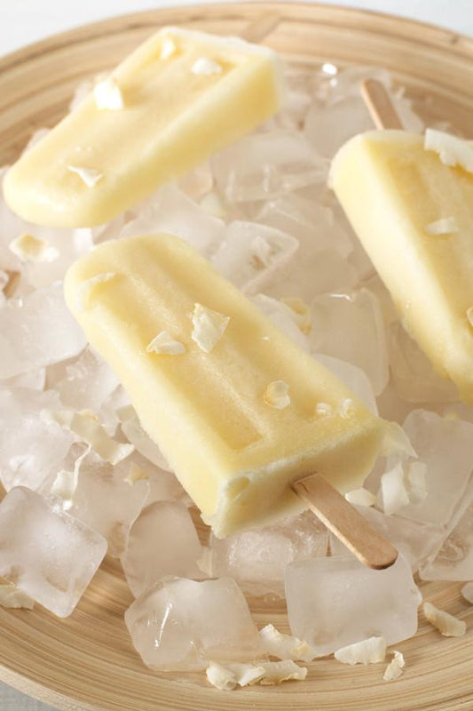 Piña Colada Popsicles