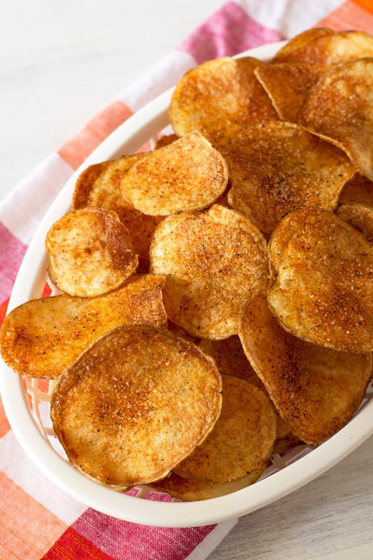 Spicy Homemade Potato Chips