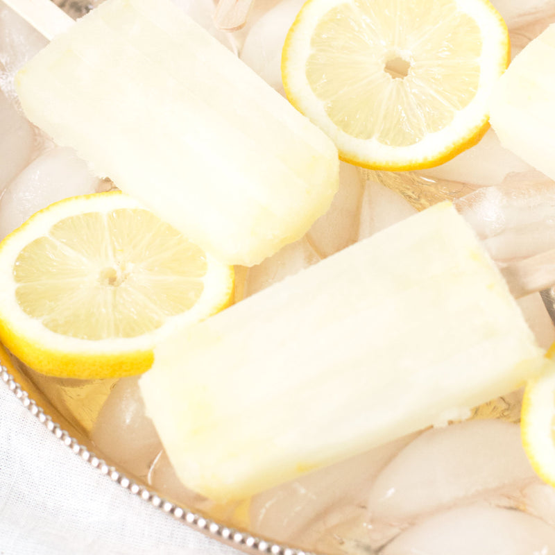 Vodka Lemonade Popsicles