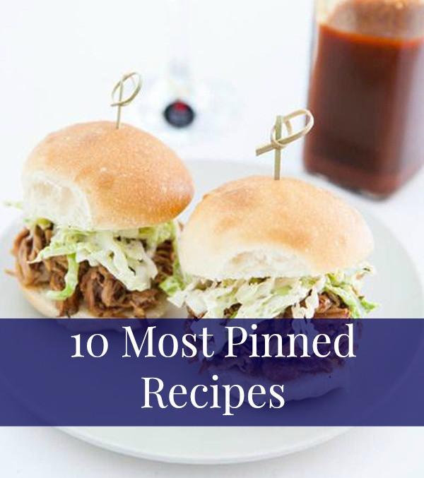 10 Most Pinned Recipes: March