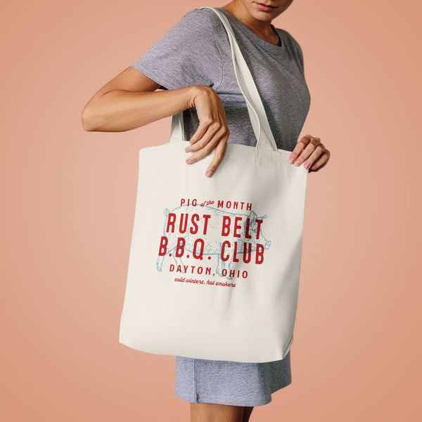 Rust Belt B.B.Q. Club Cotton Tote