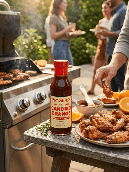 Candied Orange BBQ Sauce