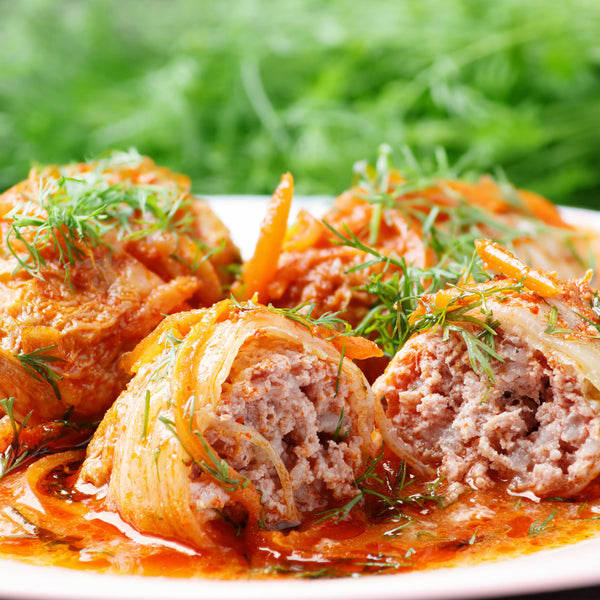 *Limited Release* Cabbage Rolls with Fire Roasted Tomato Sauce