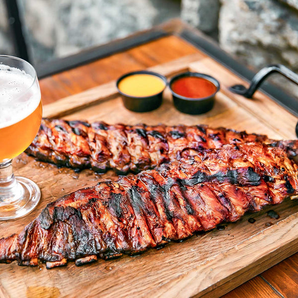 *Summer Favorite* Hazy IPA Craft Beer BBQ Ribs
