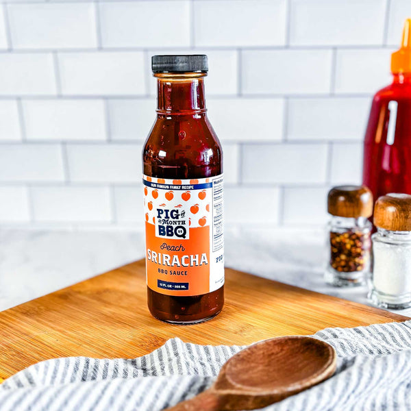 Peach Sriracha BBQ Sauce