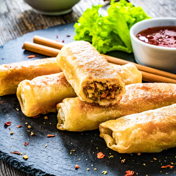 Pulled Pork Spring Rolls