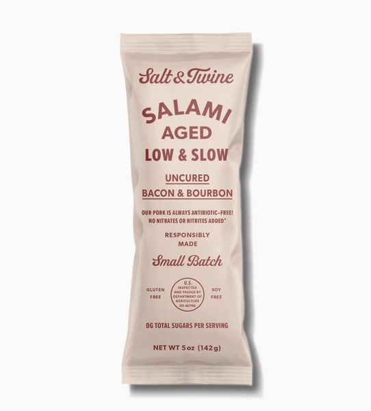 Bourbon & Bacon Artisenal Uncured Salami