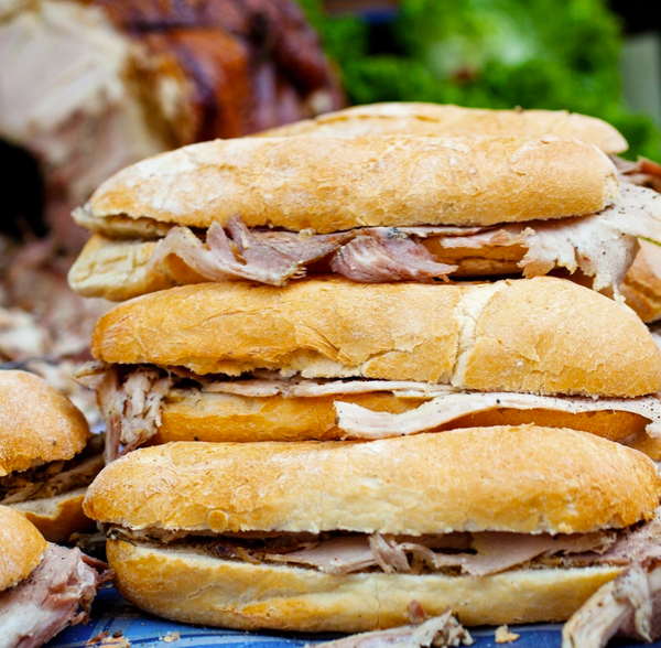 Italian Pesto Porchetta Slices