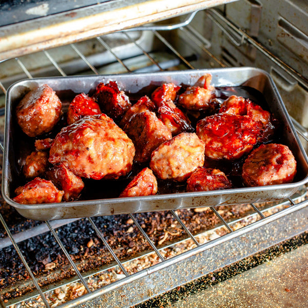Grape Jelly BBQ Cocktail Meatballs – The Retro Party Favorite