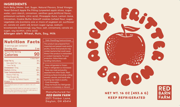Limited Edition - Apple Fritter Bacon