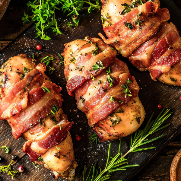 *Limited Drop* Bacon Wrapped Stuffed Chicken Breasts