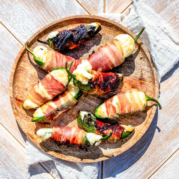 *Holiday Drop* Bacon-Wrapped Jalapeño Poppers – Sausage Stuffed & Seasoned to Perfection