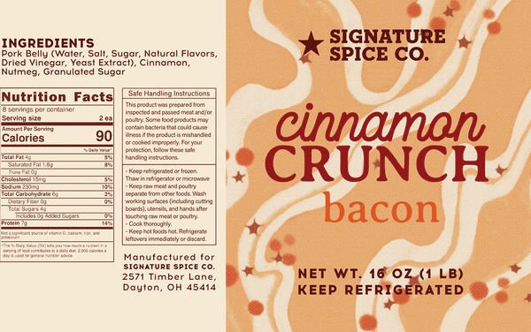 Cinnamon Crunch Bacon
