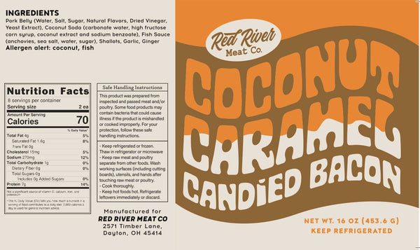 Limited Edition - Coconut Caramel Candied Bacon