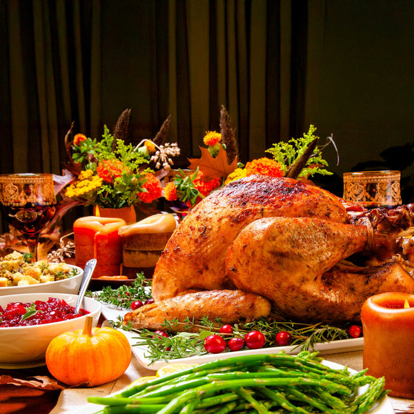 Complete Holiday Dinner Delivered – Choose Ham or Smoked Turkey, 2 Sides & Gravy