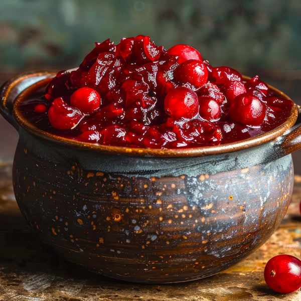 Homemade Cranberry Sauce with Orange Zest