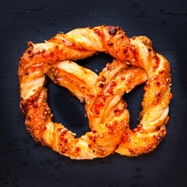 Scratch-Made Gourmet Pretzels – Pepperoni Pizza or Buffalo Chicken