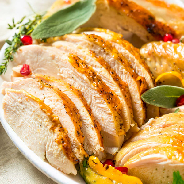 Smoked Turkey Breast – Bone-In, Free-Range & Fully Cooked | 6–8 lbs