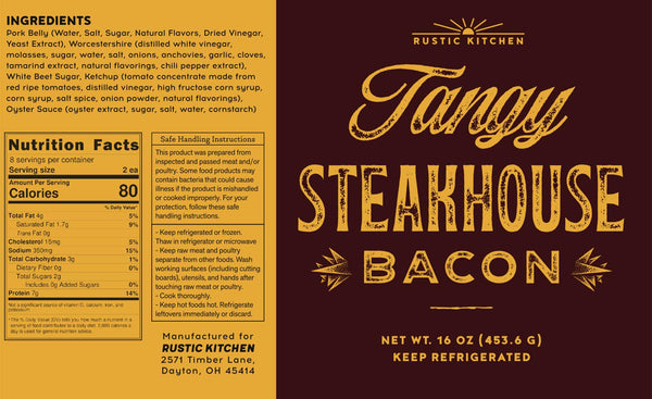 Limited Edition - Tangy Steakhouse Bacon