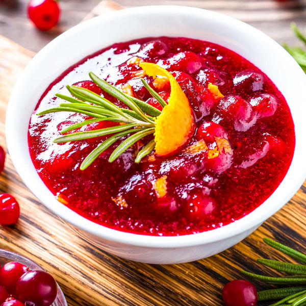 Homemade Cranberry Sauce with Orange Zest