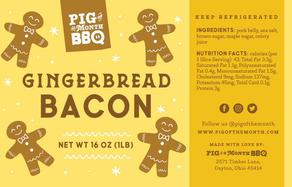 Gingerbread bacon gluten free