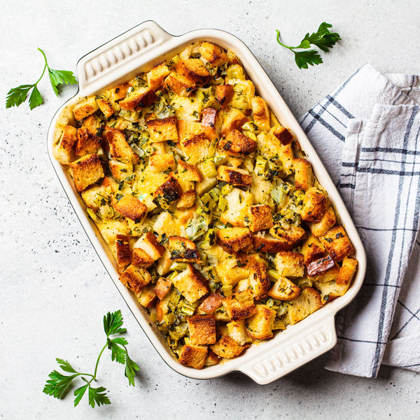 *Holiday ONLY* Herbed Apple Pecan Cornbread Stuffing