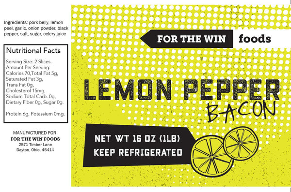 Lemon Pepper Bacon