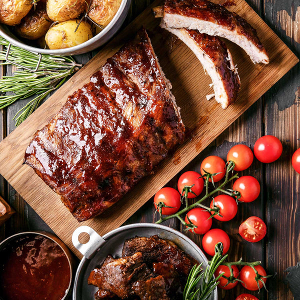 Award Winning Baby Back Ribs: Feeds 4-6