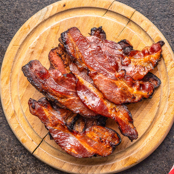 Peach Sriracha Bacon