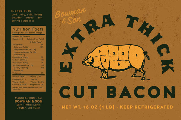 Extra Thick Cut Bacon