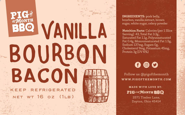 Vanilla bourbon bacon gluten free