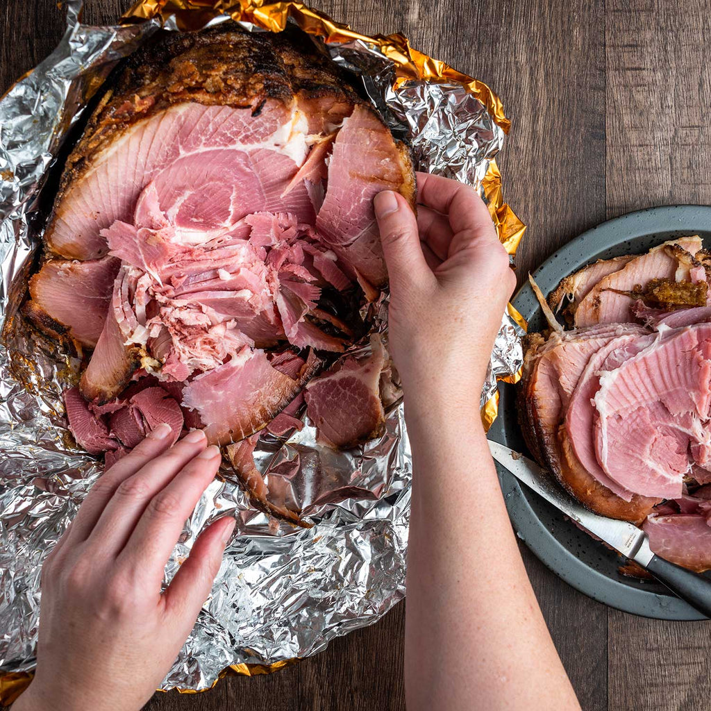 Maple Glazed Spiral Ham Pig the Month BBQ